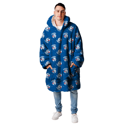 AFL Western Bulldogs oodie blanket hoodie blanket wearable snuggie hoodies