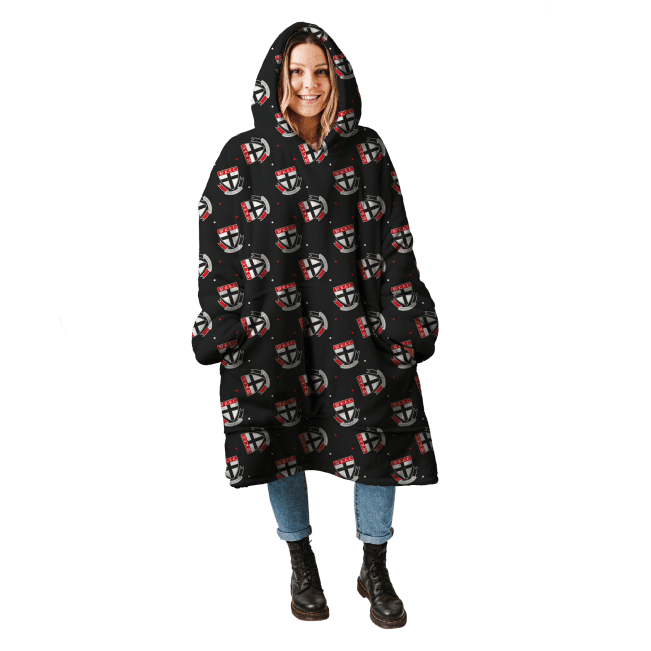 AFL St. Kilda oodie blanket hoodie blanket wearable snuggie hoodies