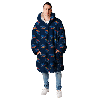 AFL ADELAIDE  oodie blanket hoodie blanket wearable snuggie hoodies