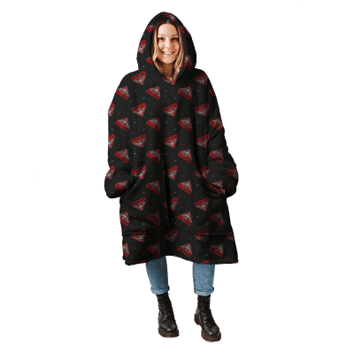 AFL Essendon oodie blanket hoodie blanket wearable snuggie hoodies