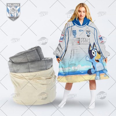 NRL Canterbury Bulldogs Bluey oodie blanket hoodie snuggie hoodies