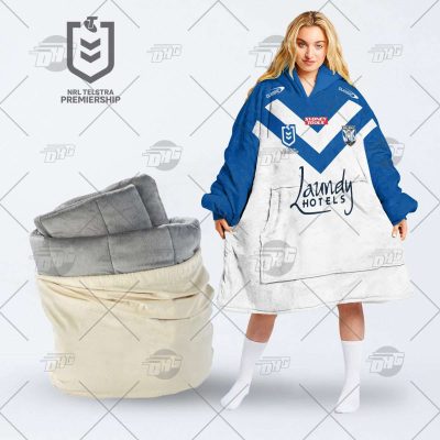 Personalized NRL Canterbury Bulldogs oodie blanket hoodie snuggie hoodies Personalized NRL Canterbury Bulldogs oodie blanket hoodie snuggie hoodies