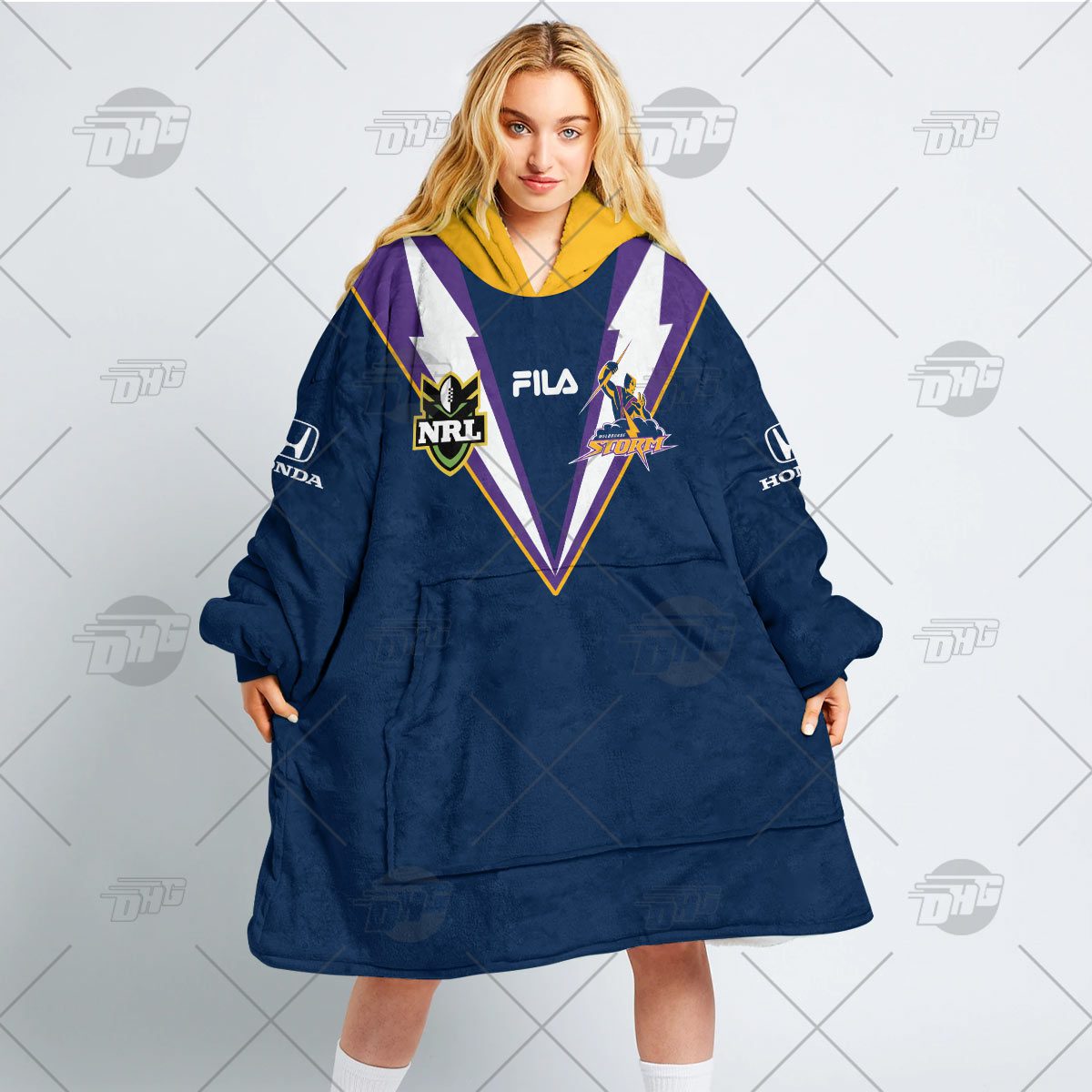 Personalised Vintage NRL Melbourne Storm retro jersey oodie blanket hoodie snuggie hoodies Personalised Vintage NRL Melbourne Storm retro jersey oodie blanket hoodie snuggie hoodies