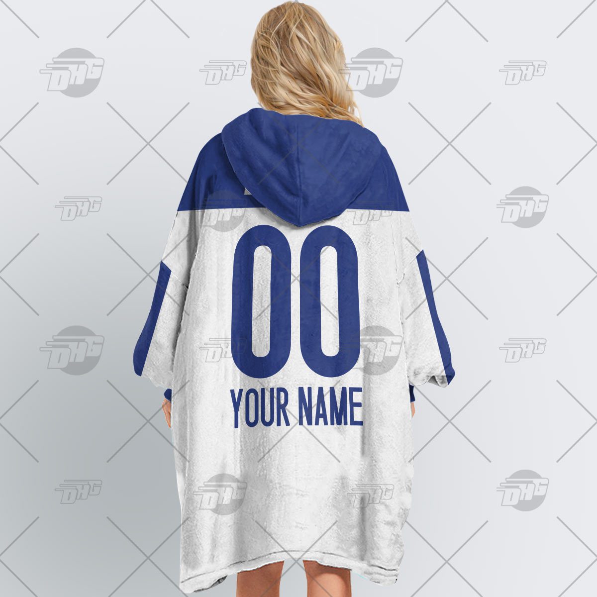 Personalised Vintage NRL Canterbury Bulldogs retro jersey oodie blanket hoodie snuggie hoodies Personalised Vintage NRL Canterbury Bulldogs retro jersey oodie blanket hoodie snuggie hoodies