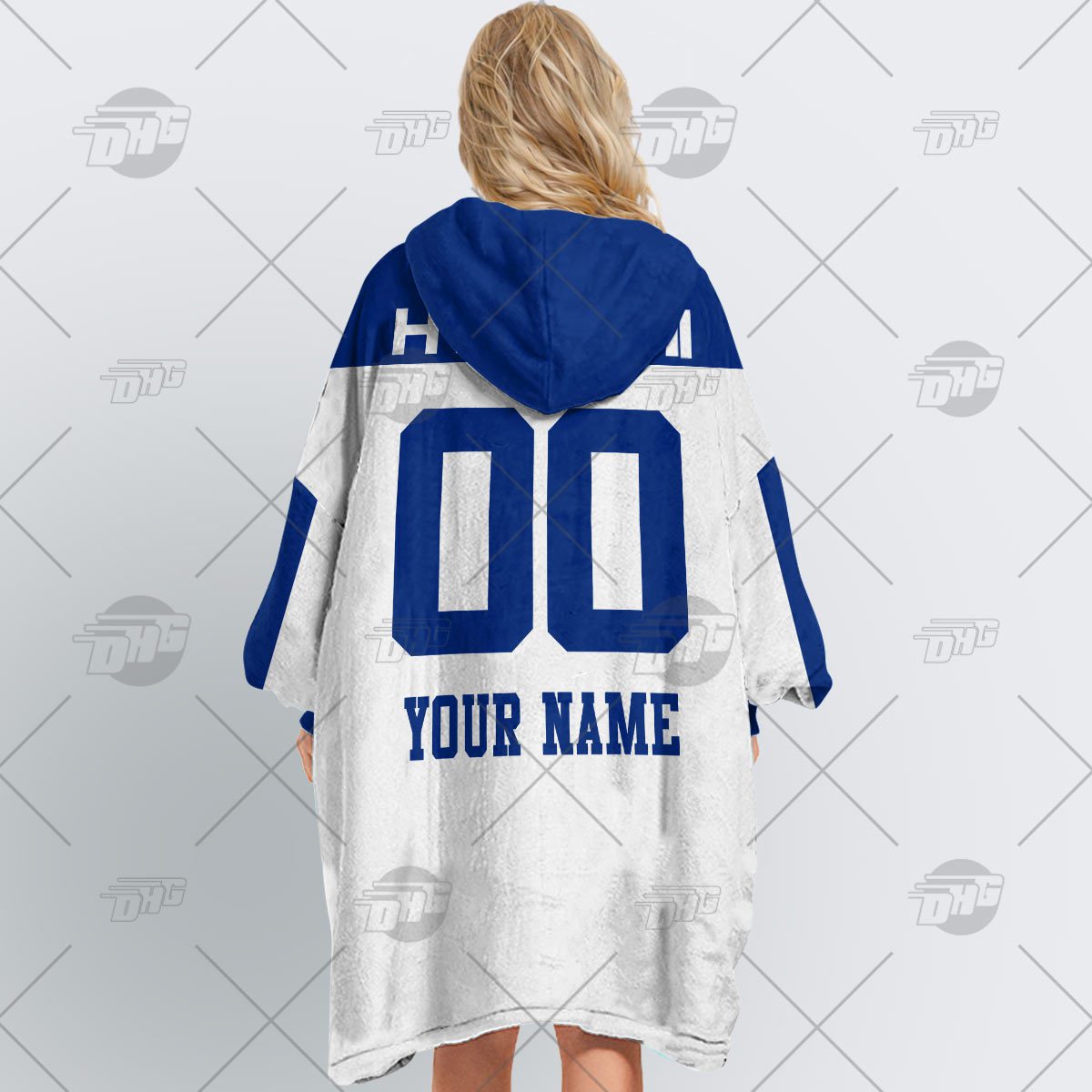 Personalised Vintage NRL Canterbury Bulldogs retro jersey oodie blanket hoodie snuggie hoodies Personalised Vintage NRL Canterbury Bulldogs retro jersey oodie blanket hoodie snuggie hoodies