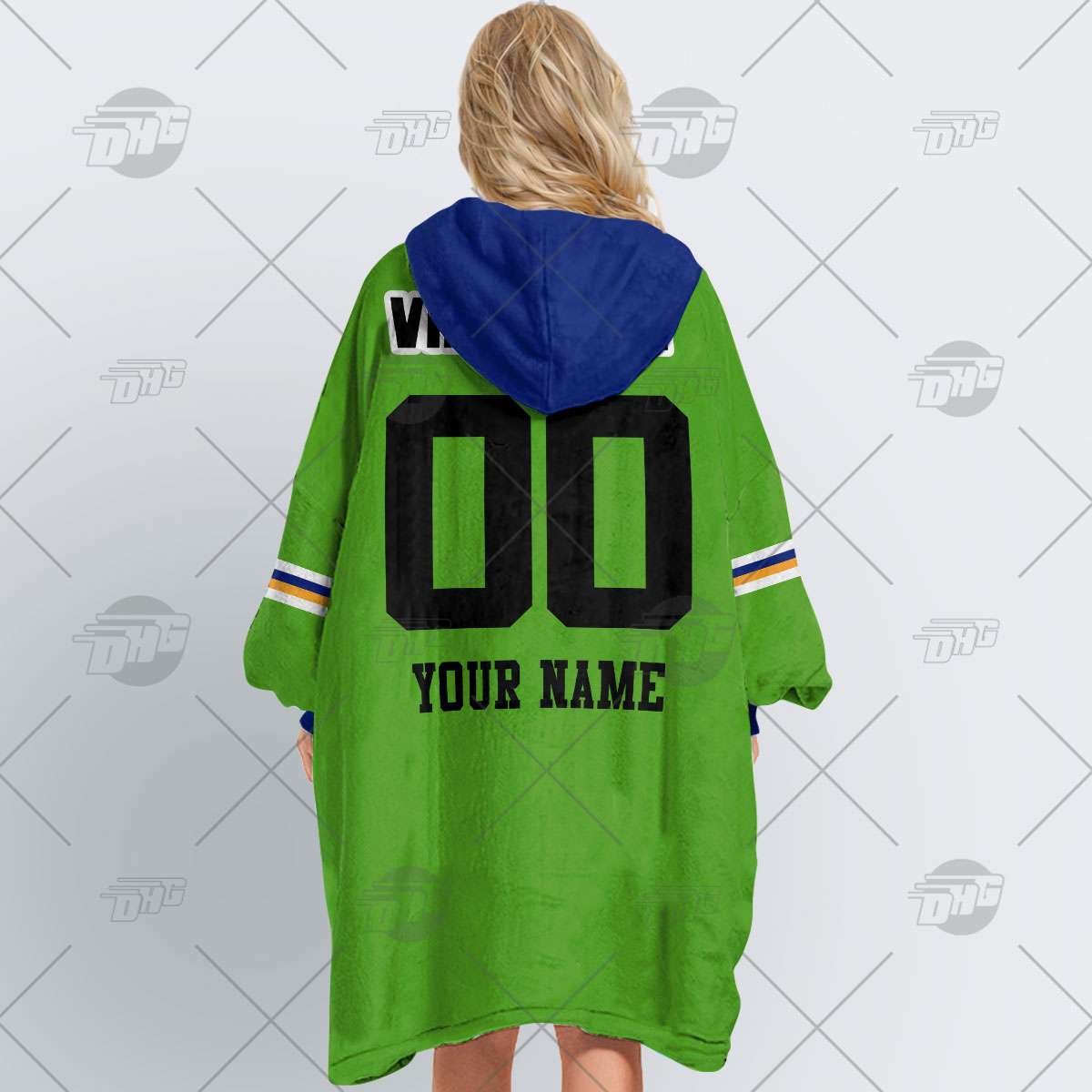 Personalised Vintage NRL Canberra Raiders retro jersey oodie blanket hoodie snuggie hoodies Personalised Vintage NRL Canberra Raiders retro jersey oodie blanket hoodie snuggie hoodies