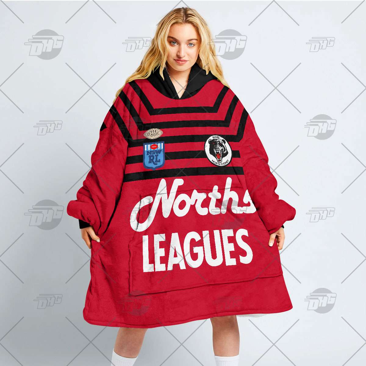 Personalised Vintage NRL Manly Warringah Sea Eagles retro jersey oodie blanket hoodie snuggie hoodies Personalised Vintage NRL Manly Warringah Sea Eagles retro jersey oodie blanket hoodie snuggie hoodies
