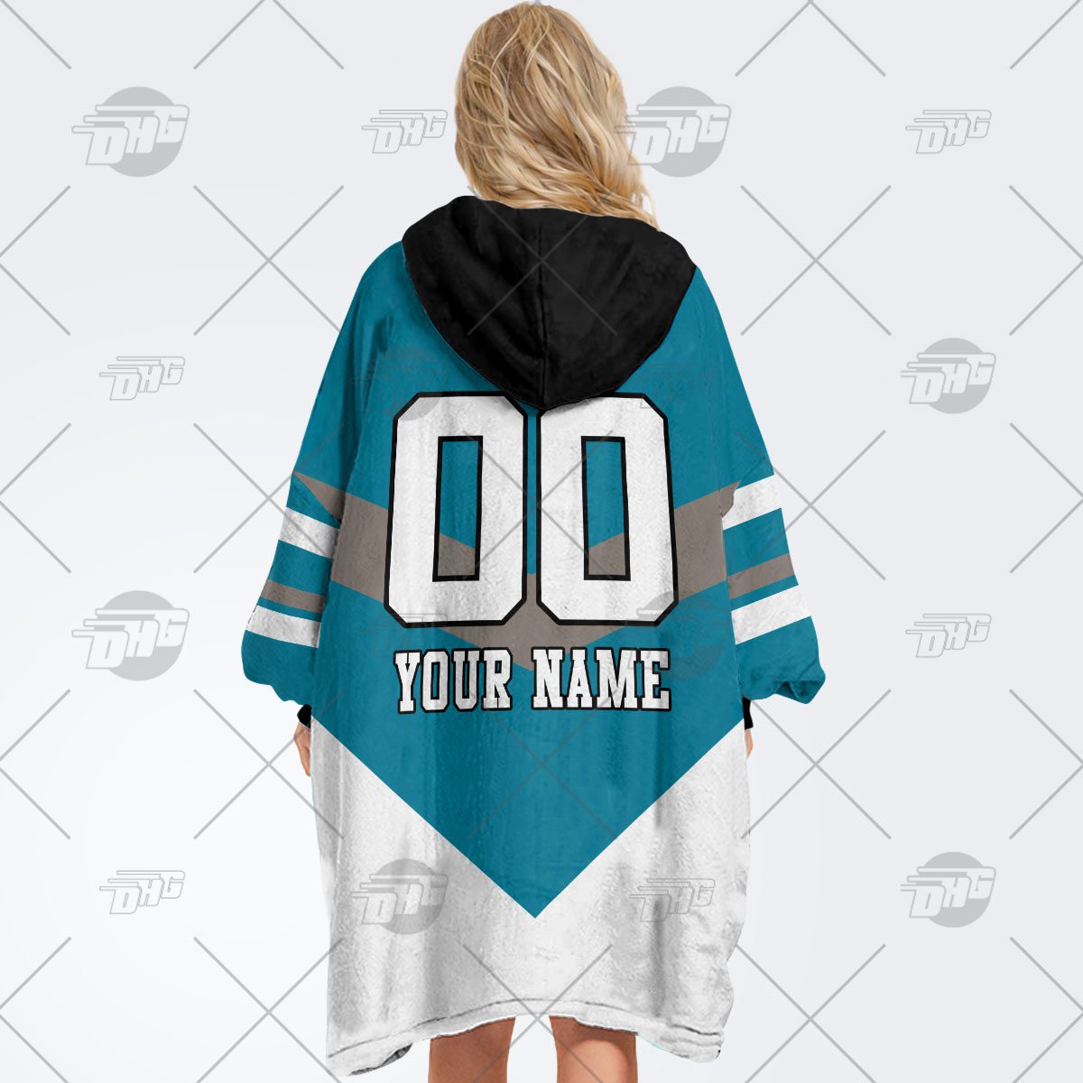 Personalised Vintage NRL Cronulla-Sutherland Sharks retro jersey oodie blanket hoodie snuggie hoodies Personalised Vintage NRL Cronulla-Sutherland Sharks retro jersey oodie blanket hoodie snuggie hoodies