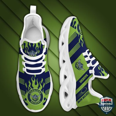 Nrl Canberra Raiders Custom Name Max Soul Shoes - Hot Sale 2025