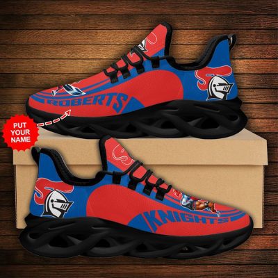 Nrl Newcastle Knights Custom Name Clunky Max Soul Shoes - Hot Sale 2025