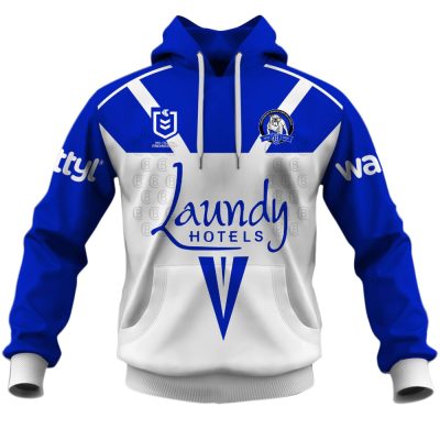 Personalised Canterbury Bankstown Bulldogs Home Jerseys NRL 2025 Hoodies T-shirts - Soulcals.com