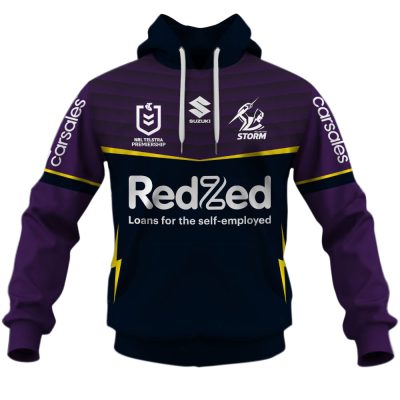 Personalised Melbourne Storm Home Jerseys NRL 2025 Hoodies T-shirts - Soulcals.com