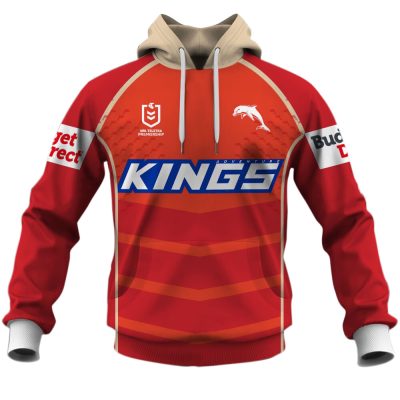Personalised Dolphins Home Jerseys NRL 2025 Hoodies T-shirts - Soulcals.com