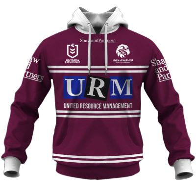 Personalised Manly Warringah Sea Eagles Home Jerseys NRL 2025 Hoodies T-shirts - Soulcals.com