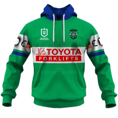 Personalised Canberra Raiders Home Jerseys NRL 2025 Hoodies T-shirts - Soulcals.com