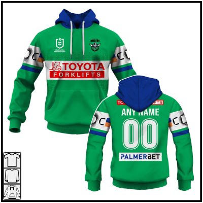 Personalised Canberra Raiders Home Jerseys NRL 2025 Hoodies T-shirts - Soulcals.com