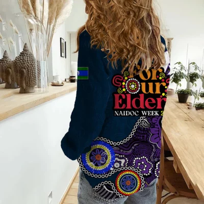 Brisbane Broncos Mascot NRL Casual Shirt NAIDOC 2023 Patterns LT6