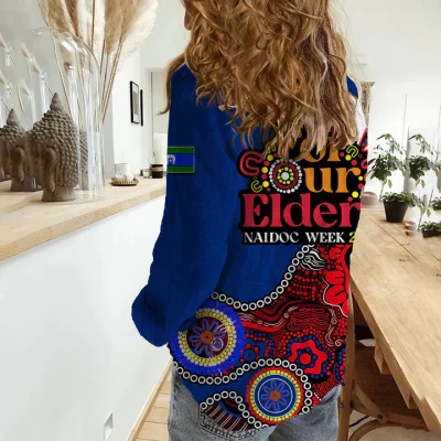 Brisbane Broncos Mascot NRL Casual Shirt NAIDOC 2023 Patterns LT6