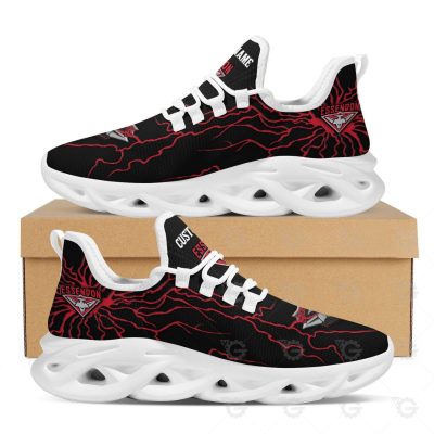 AFL Essendon Bombers Custom Name Stylish Graffiti Max Soul Shoes - soulcals.com