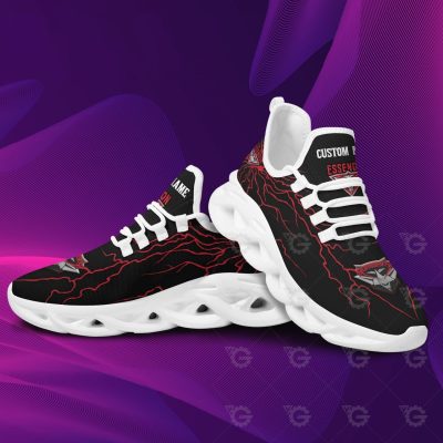 AFL Essendon Bombers Custom Name Stylish Graffiti Max Soul Shoes - soulcals.com
