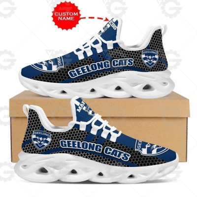 AFL Geelong Cats Custom Name Max Soul Shoes V2 - soulcals.com