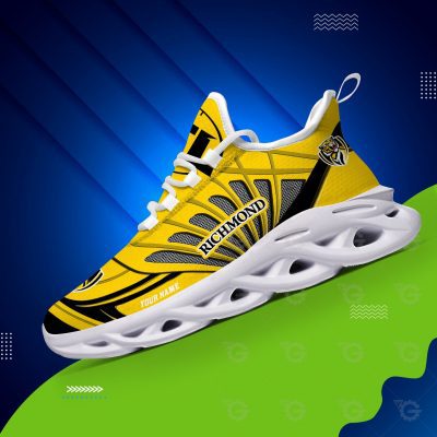 AFL Richmond Tigers Custom Name Max Soul Shoes V2 - soulcals.com