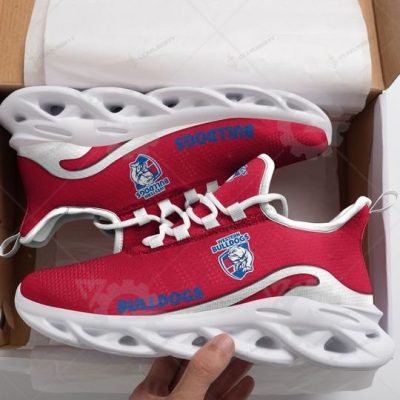 AFL Western Bulldogs Red Max Soul Shoes - soulcals.com