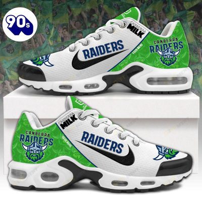 Canberra Raiders Custom Name NRL Air Max Plus Shoes - Soulcals.com
