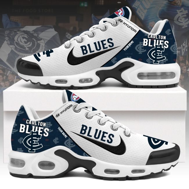 Carlton Football Club2024 Personalized Air Max Plus Limited Edition  | soulcals.com
