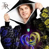 Custom Name And Number Nrl North Queensland Cowboys Rose Dragon Oodie Blanket Hoodie 2 Wid6b.jpg - demo10