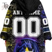 Custom Name And Number Nrl North Queensland Cowboys Rose Dragon Oodie Blanket Hoodie 3 Eoctg.jpg - demo10