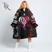 Custom Name And Number Nrl St George Illawarra Dragons Rose Dragon Oodie Blanket Hoodie 1 Llrmd.jpg - demo10