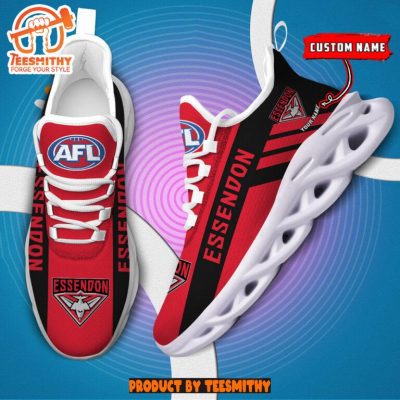 Essendon Bombers Max Soul  Shoes Personalized AFL Max Soul Shoes-Soulcals.com