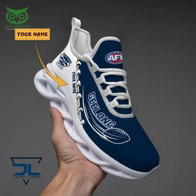 Geelong Football Club AFL Personalized Max Soul Shoes