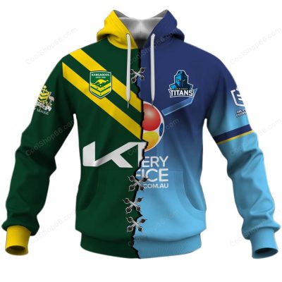 Wests Tigers Mascot NRL Casual Shirt Summer Vibe Style LT6