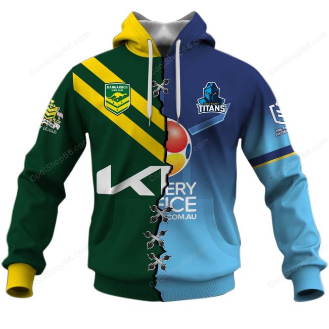 Wests Tigers Mascot NRL Casual Shirt Summer Vibe Style LT6
