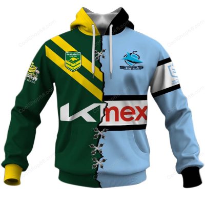 Wests Tigers Mascot NRL Casual Shirt Summer Vibe Style LT6