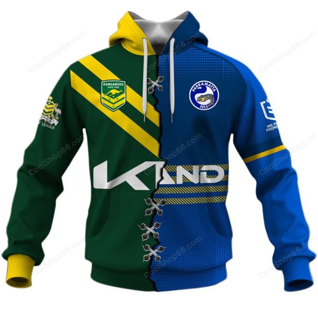 Wests Tigers Mascot NRL Casual Shirt Summer Vibe Style LT6