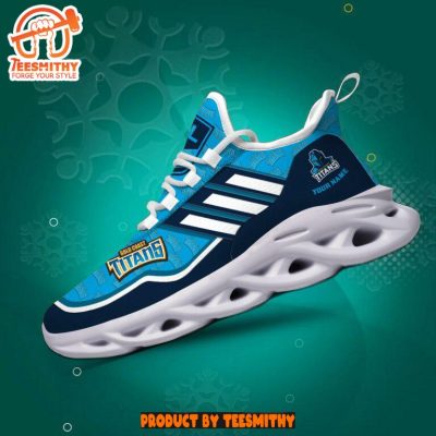Gold Coast Titans Max Soul  Shoes Persnalized NRL Max Soul Shoes-Soulcals.com
