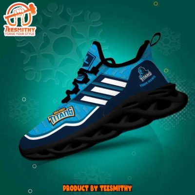 Gold Coast Titans Max Soul  Shoes Persnalized NRL Max Soul Shoes-Soulcals.com