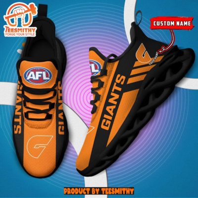 Greater Western Sydney Giants Max Soul  Shoes Personalized AFL Max Soul Shoes-Soulcals.com