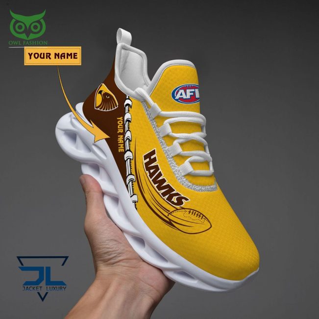 Hawthorn Football Club AFL Personalized Max Soul Shoes