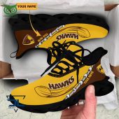 Hawthorn Football Club Afl Personalized Max Soul Shoes Generous Look - demo10