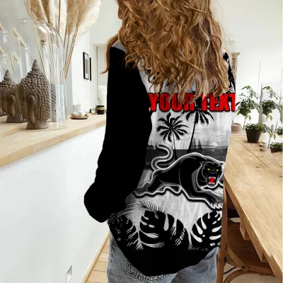 Canberra Raiders Mascot NRL Casual Shirt NAIDOC 2023 Patterns LT6