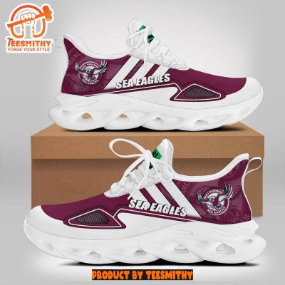 Manly Warringah Sea Eagles Max Soul  Shoes NRL Max Soul Shoes-Soulcals.com