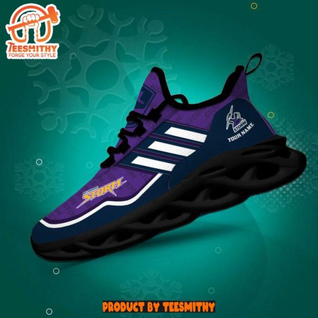 Melbourne Storm Max Soul  Shoes Persnalized NRL Max Soul Shoes-Soulcals.com
