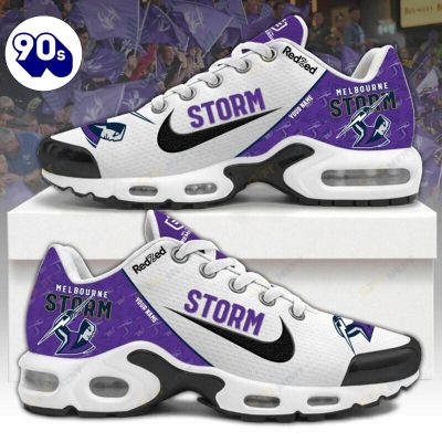 Melbourne Storm, Air Max Plus Shoes, NRL, NRL Air Max Plus Shoes, NRL Shoes, Personalized