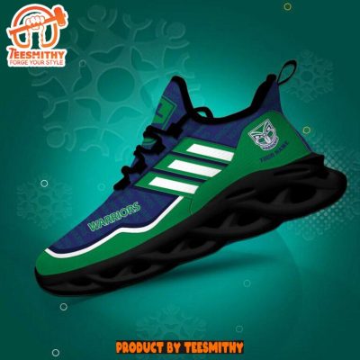 New Zealand Warriors Max Soul  Shoes Persnalized NRL Max Soul Shoes-Soulcals.com