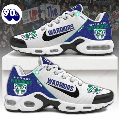 New Zealand Warriors, Air Max Plus Shoes, NRL, NRL Air Max Plus Shoes, NRL Shoes, Personalized