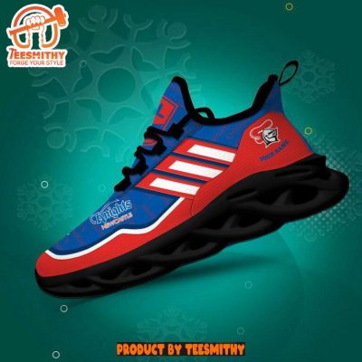 Newcastle Knights Max Soul  Shoes Persnalized NRL Max Soul Shoes-Soulcals.com